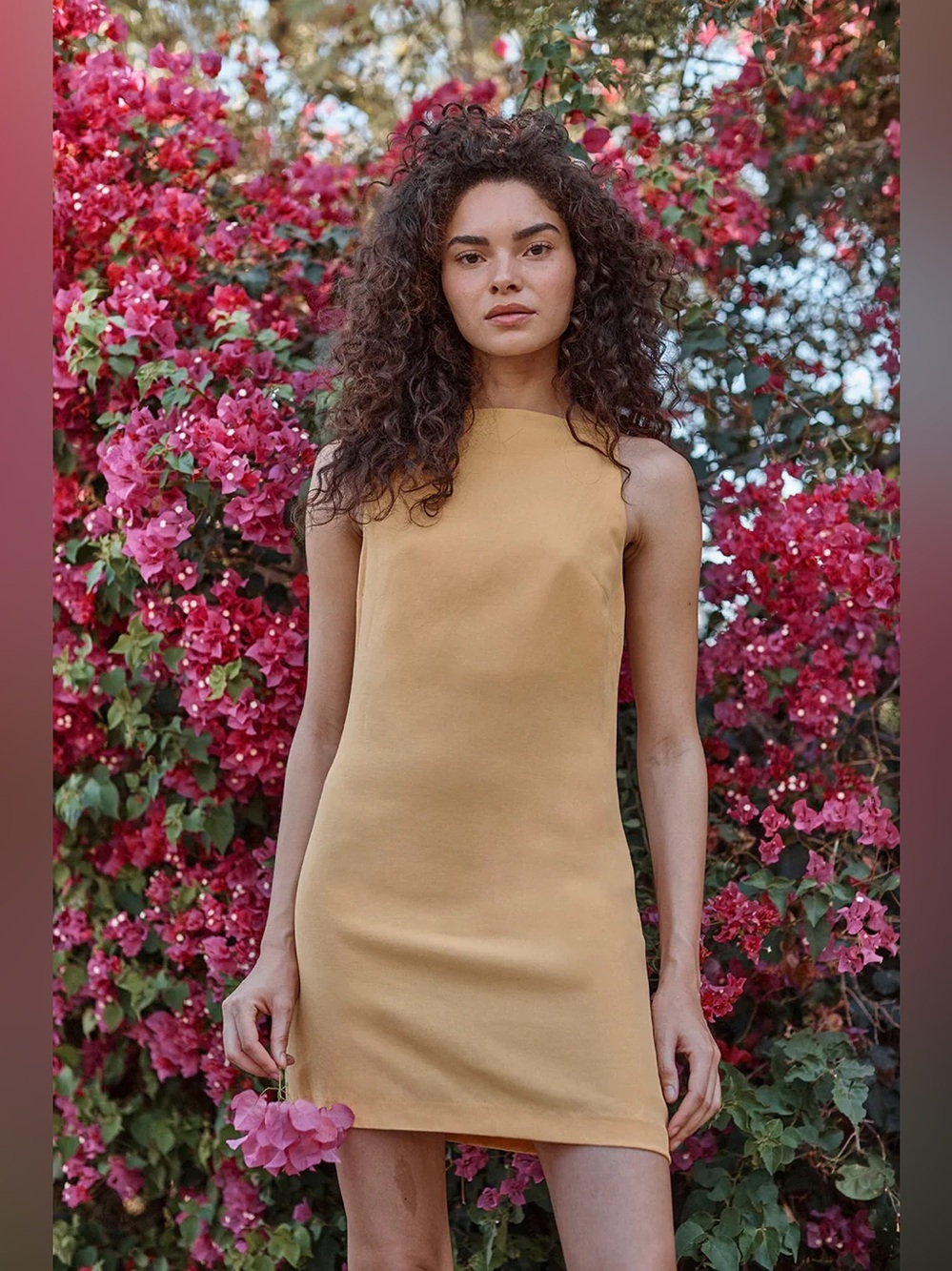 MISA LOS ANGELES
ELLU MINI DRESS | MARIGOLD